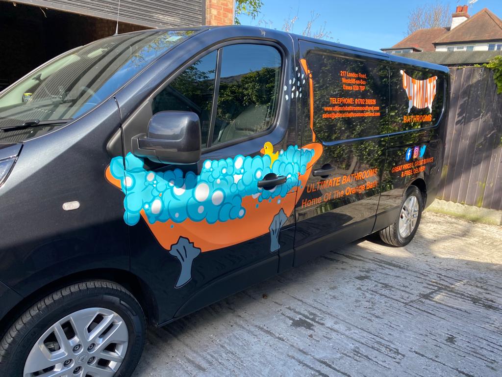 ultimate Bathrooms van